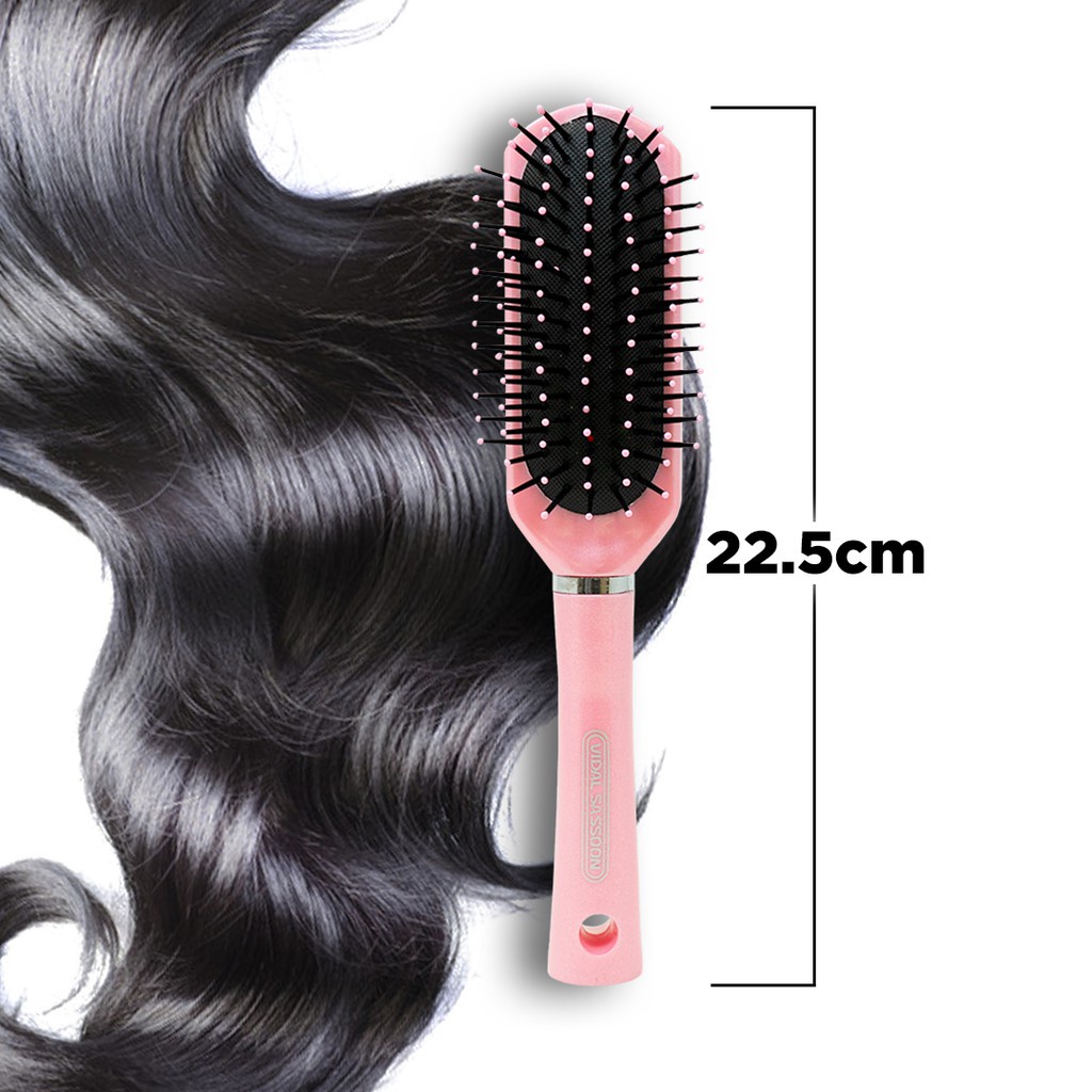 Bagus Vidal Sassoon Sisir Rambut Paddle Brush VS - 8307 Pink