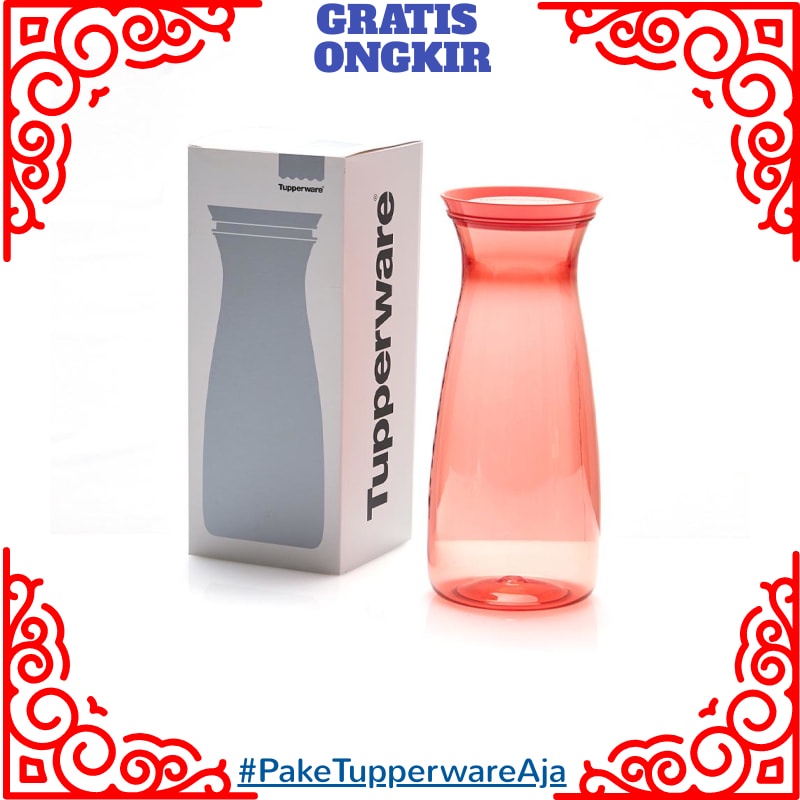 Pitcher Crystal Tupperware - Teko Minum Crystal Tupperware 1.3L