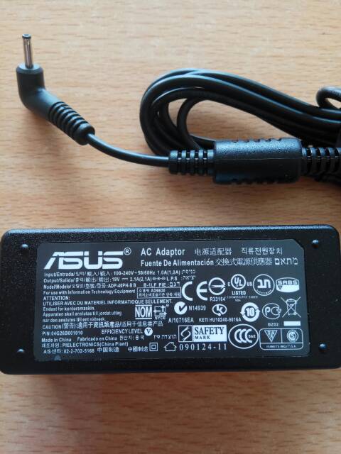 ADAPTOR CHARGER ASUS EEEPC 1015 1025 1215 1225 X101CH ORIGINAL