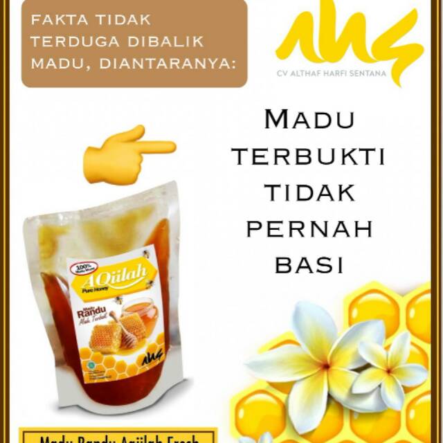 

Aqiilah Fresh Pure Honey ( Madu Randu)