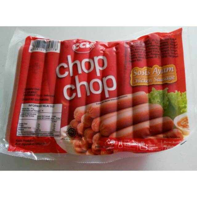 

Sosis Ayam Chop Chop 700 Gr (1239)