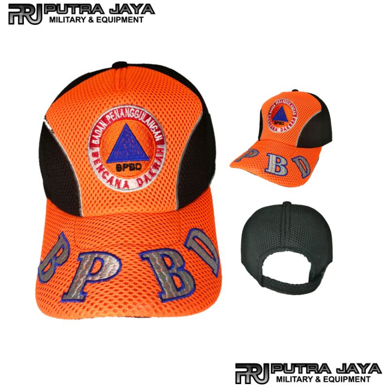 COD ( BAYAR DI TEMPAT) TOPI BPBD BADAN PENANGGULANGAN BENCANA DAERAH OREN