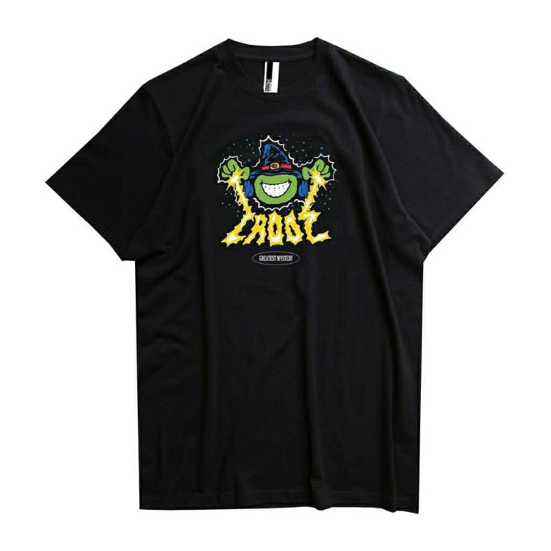 CROOZ GREAT MYST TSHIRT BLACK- tshirt- kaos- tshirt designs- crooz.id