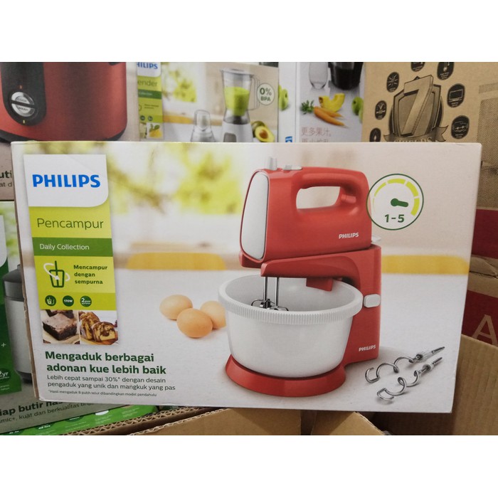 Mixercom Mangkuk / Stand Mixer Philips Berkualitas HR 1559