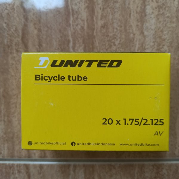 Ban Dalam Sepeda 20 x 1.75 United sepeda lipat minion bmx