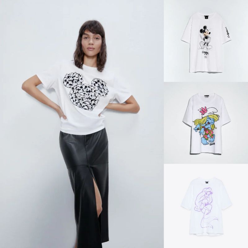 ZARA X DISNEY TSHIRT OVERSIZE