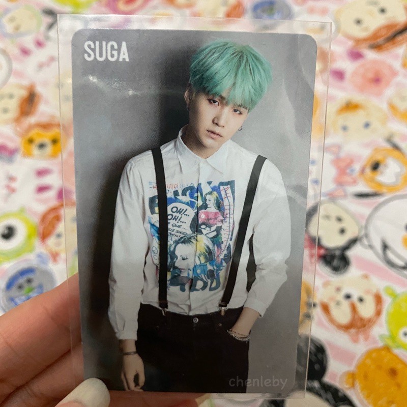 [⚠️SLIGHTLY DAMAGED] Photocard Japan Suga / Yoongi Photocard : Run