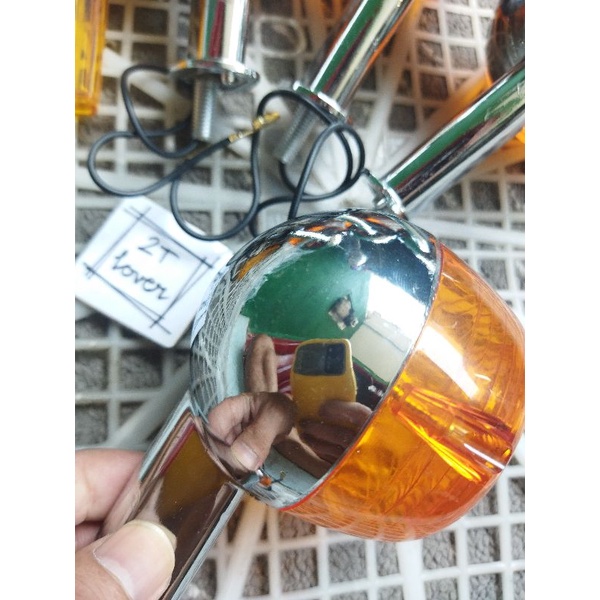 Lampu sen sein yamaha twin yl1 yl2 yl3 yasi as1 yas1 gt80 rs100 rs125 NOS