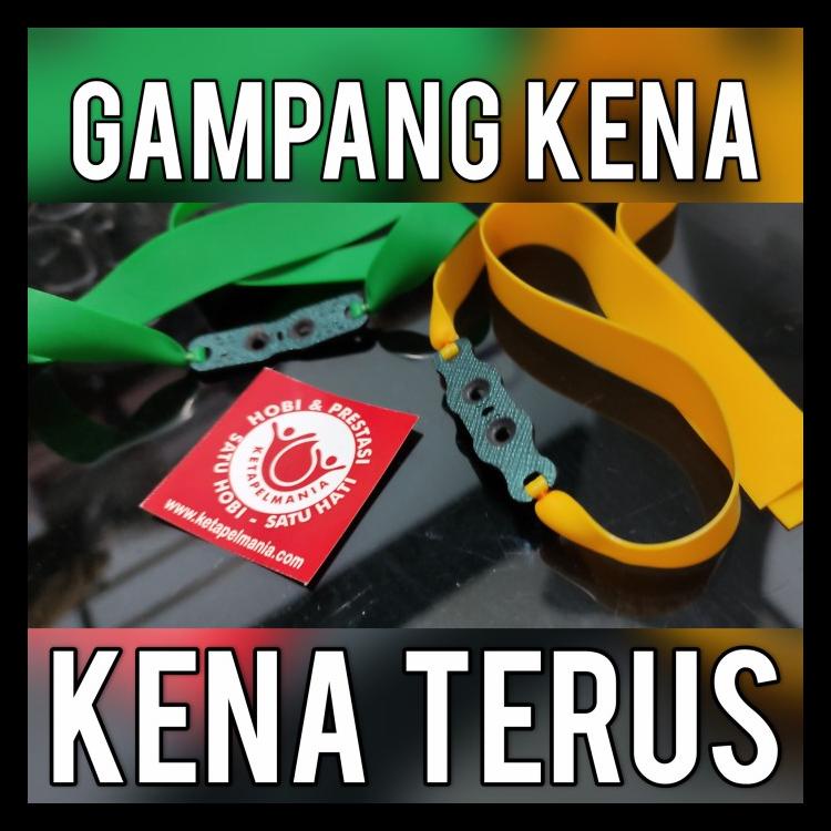 KARET KETAPEL GZK - ORIGINAL - SIAP TARIKKK - LENGKAP POUCH BERKUALITAS