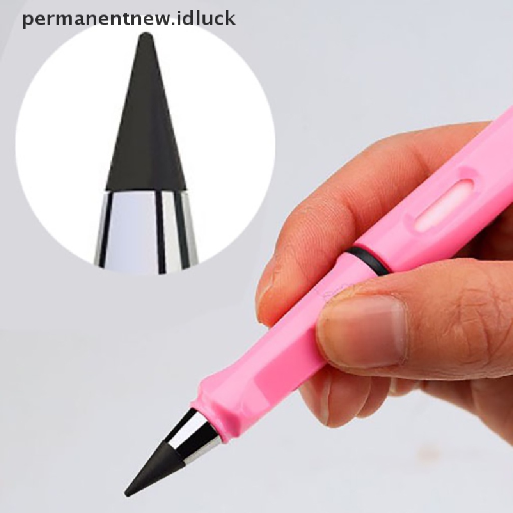 (luckypermanentnew) Technoy Pensil Alis Tahan Lama Tanpa Tinta