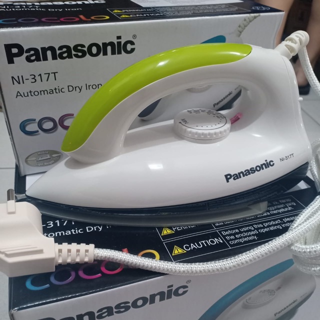 SETRIKA PANASONIC NI 317T Automatic Dry Iron Cocolo