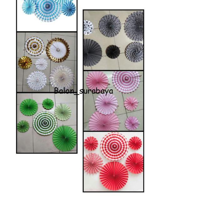 

➴ Paper Fan Dekorasi / Paper Fan Set Kombinasi ←