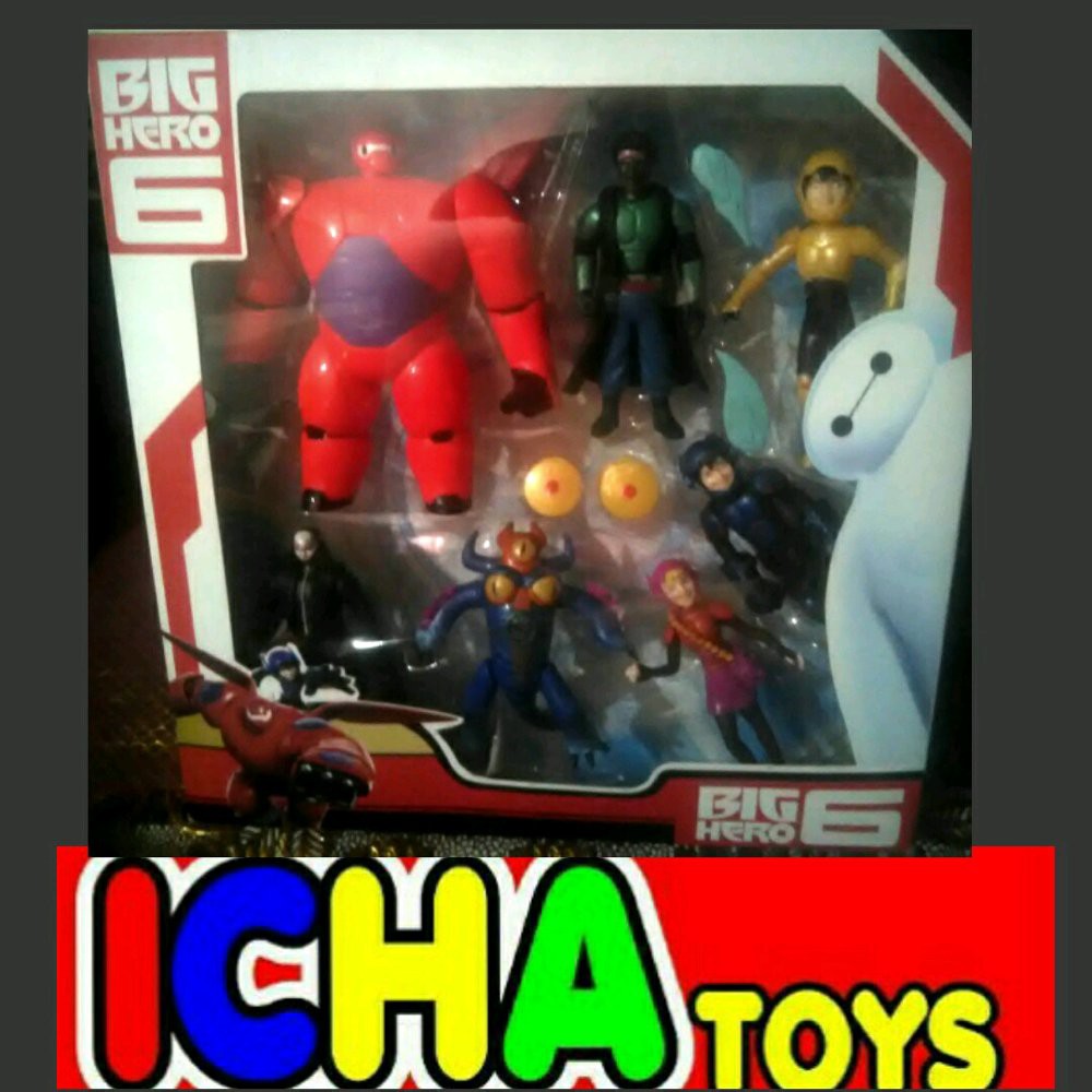 Dijual  action figure set baymax big hero 6