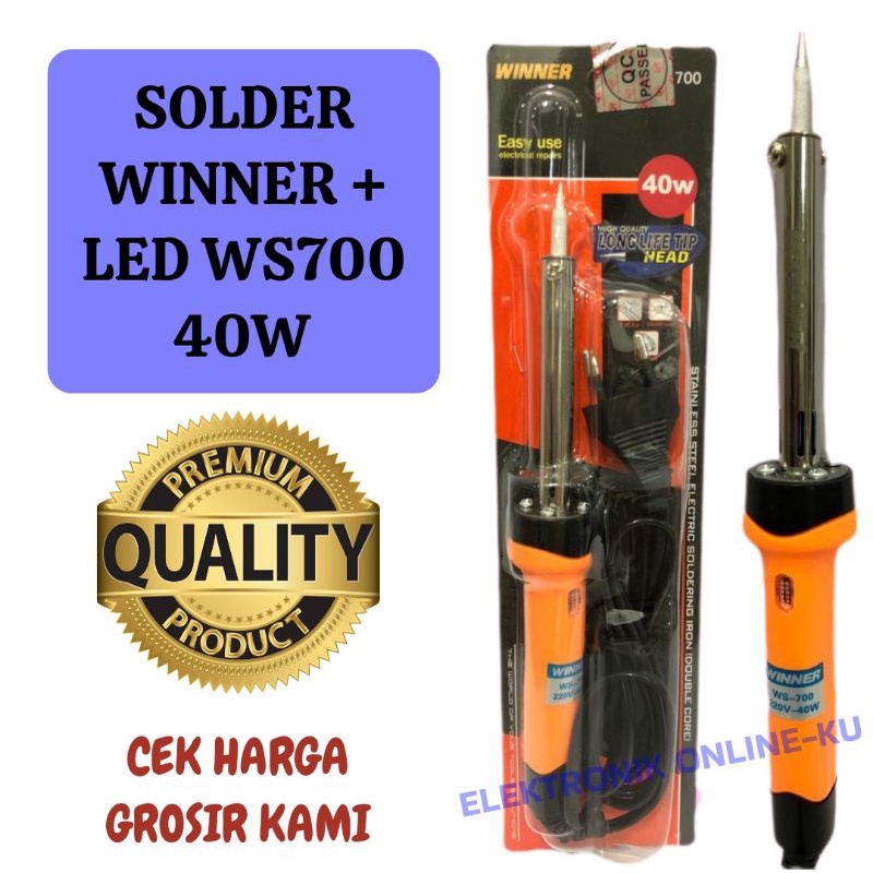 SOLDER WINNER + LED WS-700 40W