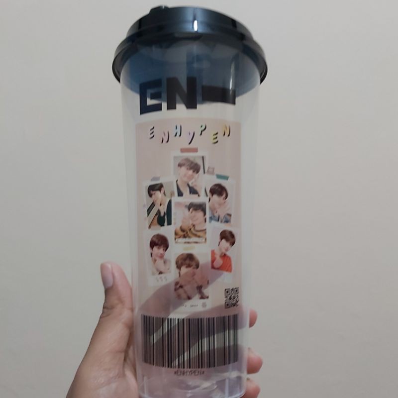 [WAJIB CO KARDUS &amp; BUBLEWRAP] Reusable Cup Barcode Kpop (READYSTOK )