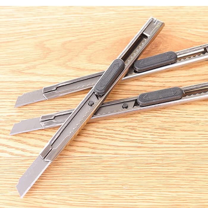 

cutter stainless steel pen cutter professional alat potong kertas