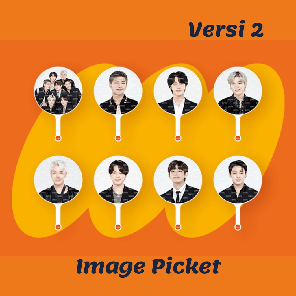 [READY STOCK] BTS: Permission to Dance (PTD) Versi 2 in Seoul Merch - Image Picket (Impick) RM/Jin/S