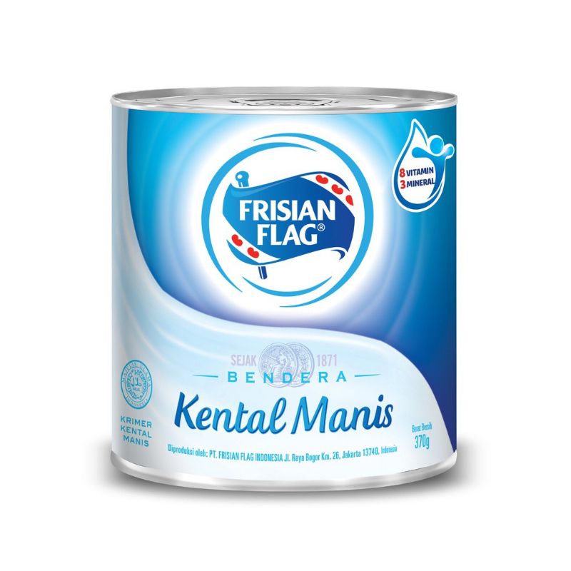 

Bendera Kental Manis Frisian Flag Kaleng 370 gram