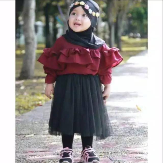 ROK TUTU ANAK 1-6 Thun / BAWAHAN ANAK TILE