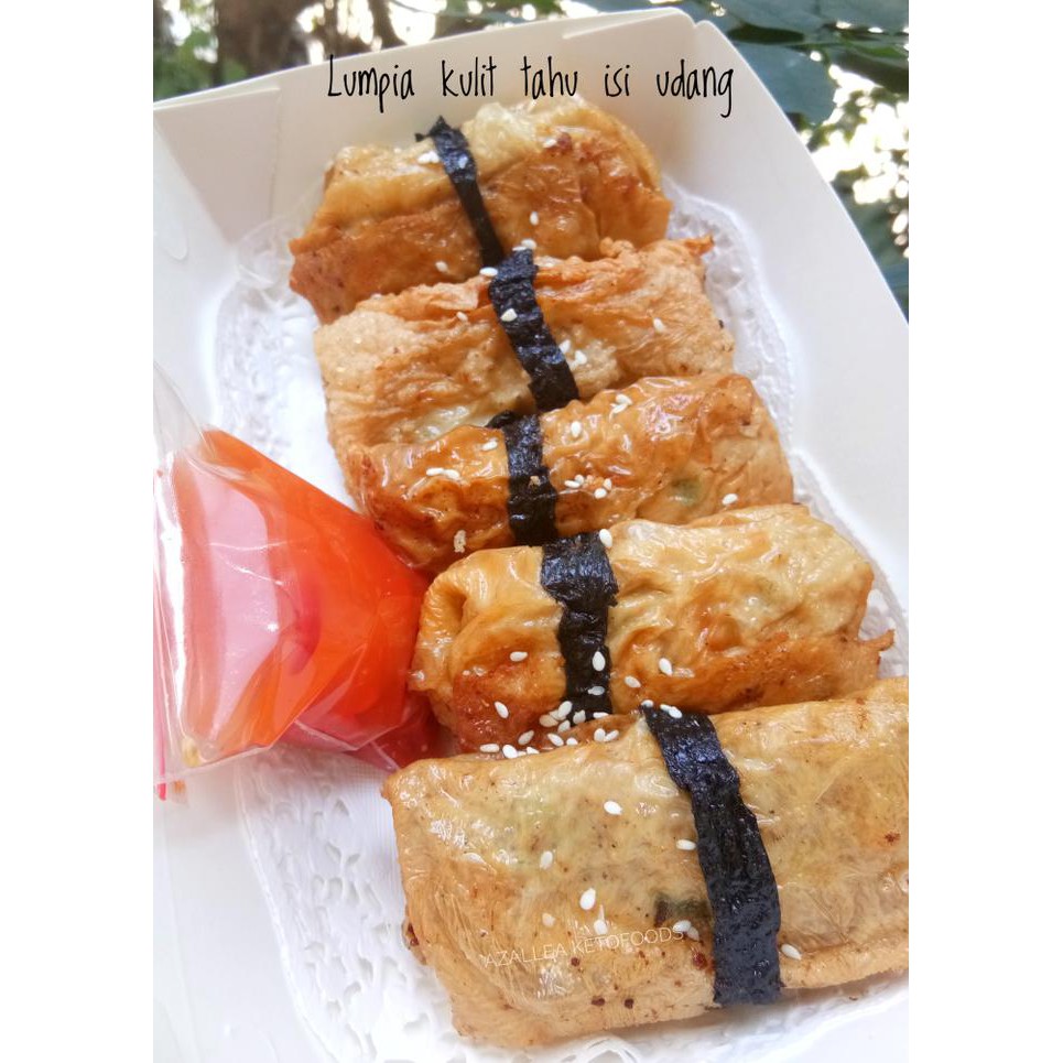 

New Keto Lumpia Kulit Tahu Isi Udang Original
