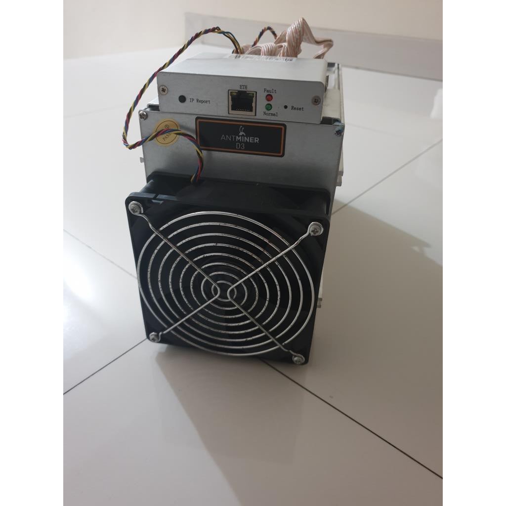 Promo Harga Murah   ANTMINER D3 READY NEW BNIB - 19.3 GH/s + PSU