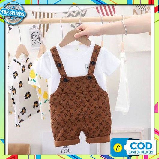 Setelan Anak Keren Stelan Anak Pakaian Anak Laki-Laki Terbaru Polos Set Anak Setelan Hari Raya  Baju