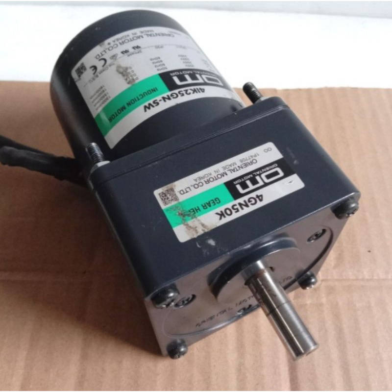 Ac Motor Gearbox 220V 25W Ratio 1 : 180