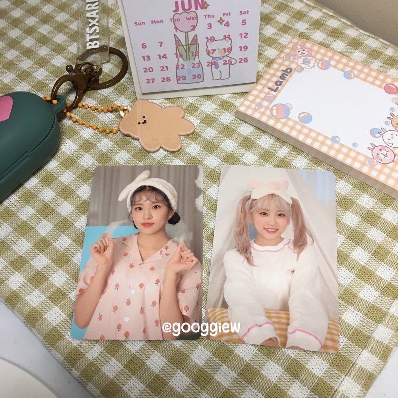 [pair] ar secret diary yujin nako official photocard iz*one