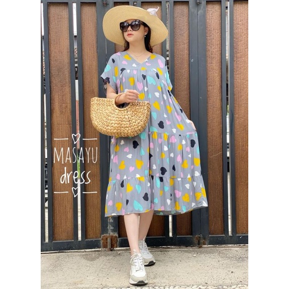 MASAYU DRESS//DASTER RAYON//DASTER KEKINIAN