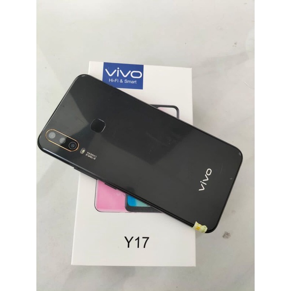 HP VIVO Y17 Ram 6/128GB baru 4G LTE Dual SIM Layar besar HD  handphone murah Android Smartphone  Fullset Garansi Toko