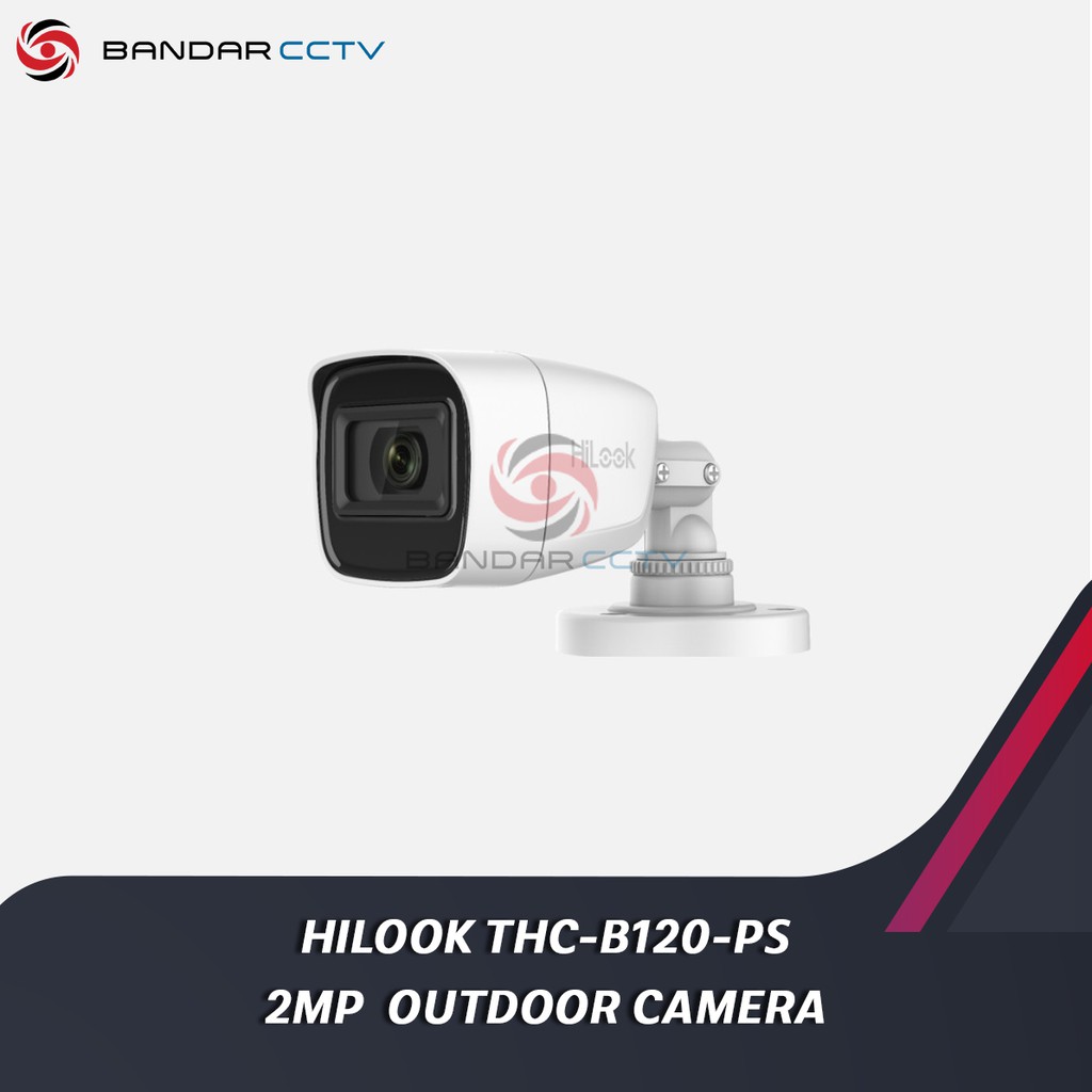 HILOOK by Hikvision KAMERA THC-B120-PS Fixed Bullet 2MP OUTDOOR Audio