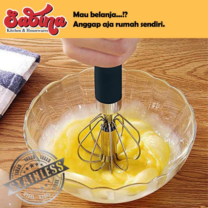 Mixer Alat Kocok Susu Telur Cream Makanan Semi Automatic