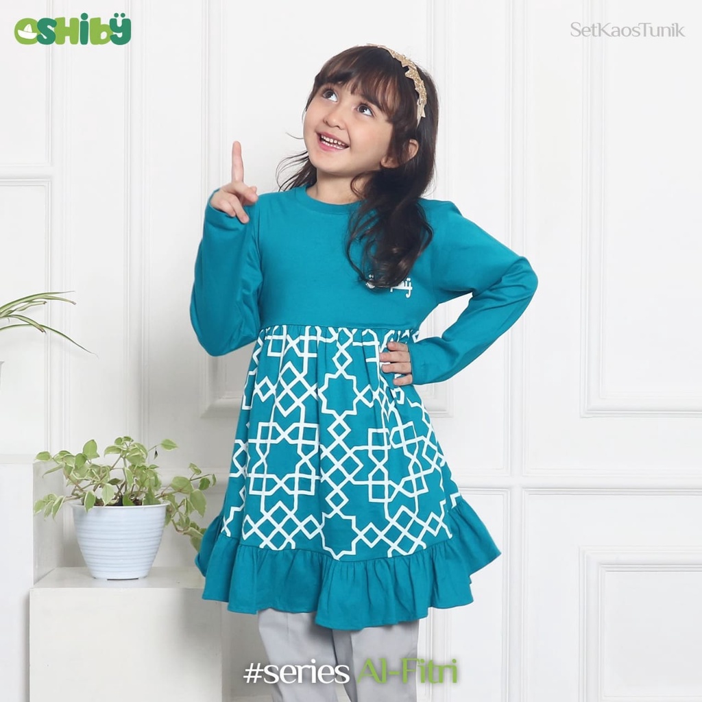 Setelan Baju Anak Perempuan "AL FITRI SERIES " by Oshiby