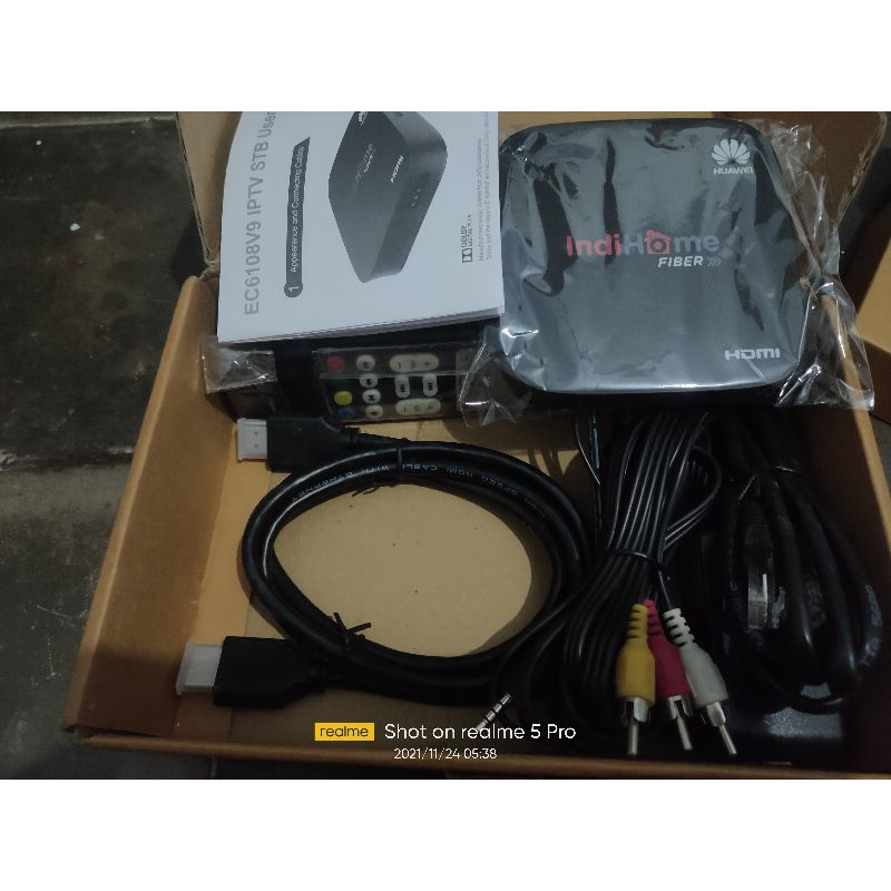 STB Indihome ZTE fiber
