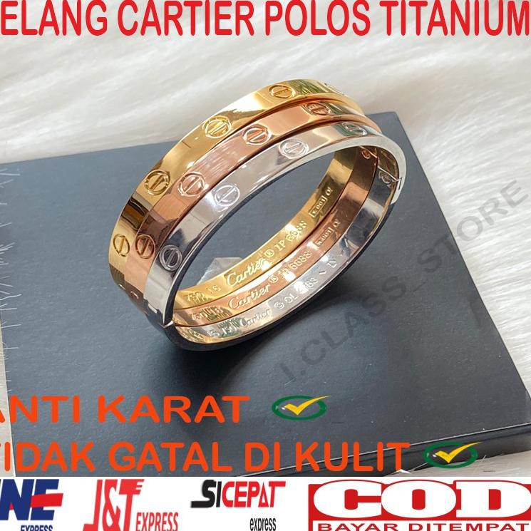 TTA Gelang aksesoris fashion perhiasan titanium asli wanita korea kualitas terbaik anti karat murah