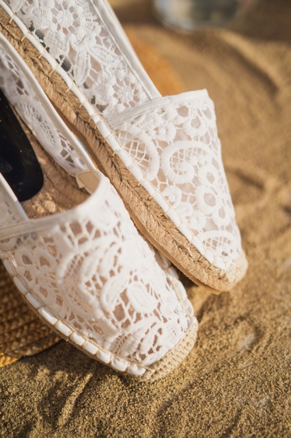 Cipka Espadrilles - White