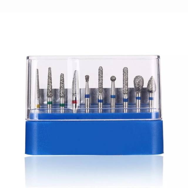 F3.3 - (fg108) Diamond bur intan high speed set preparasi gigi