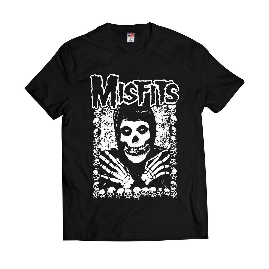 KAOS BAND - MISFITS THE SKELETON | KAOS VINTAGE | KAOS BOOTLEG | KAOS BAND VINTAGE | T-SHIRT BAND