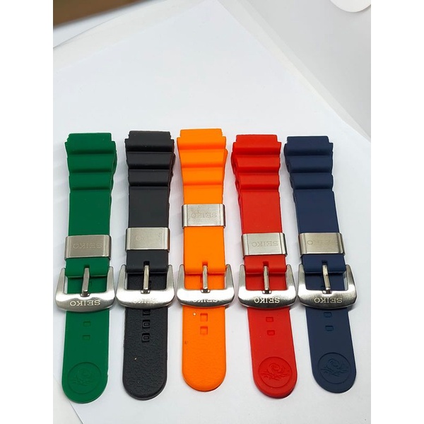 strap tali jam Seiko diver rubbber tali jam Seiko diver