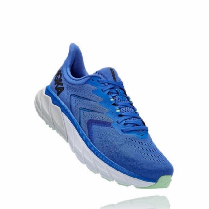 SEPATU RUNNING HOKA ONE ONE ARAHI 5 MENS DAZZLING BLUE ORIGINAL DXHD545646