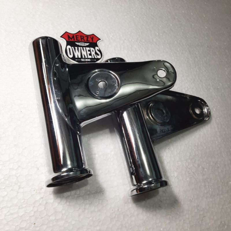 Bracket Dudukan Lampu Depan Head Lamp Kawasaki Binter Merzy CDI KZ200