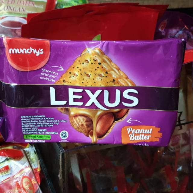 

Munchys LEXUS peanut butter