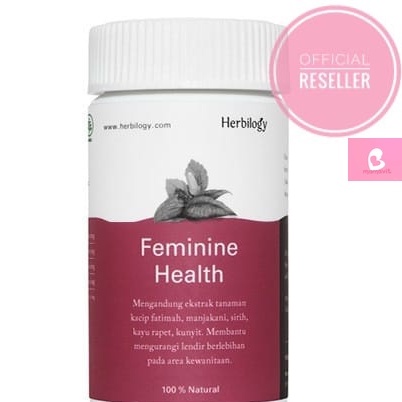 Herbilogy Suplemen Herbal Kesehatan Kewanitaan Feminine Health