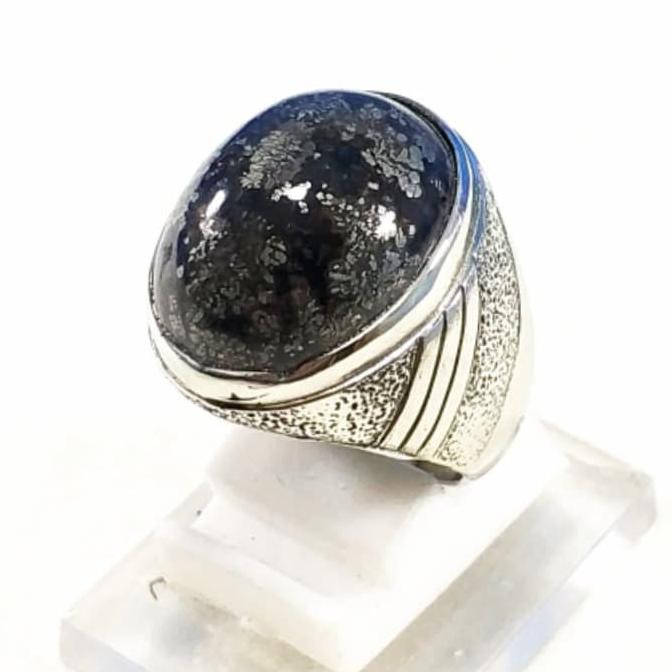 Hot Cincin Batu Akik Natural Badar Perak Ereke Mulus Mantap Berkhasiat - 7 Terlaris