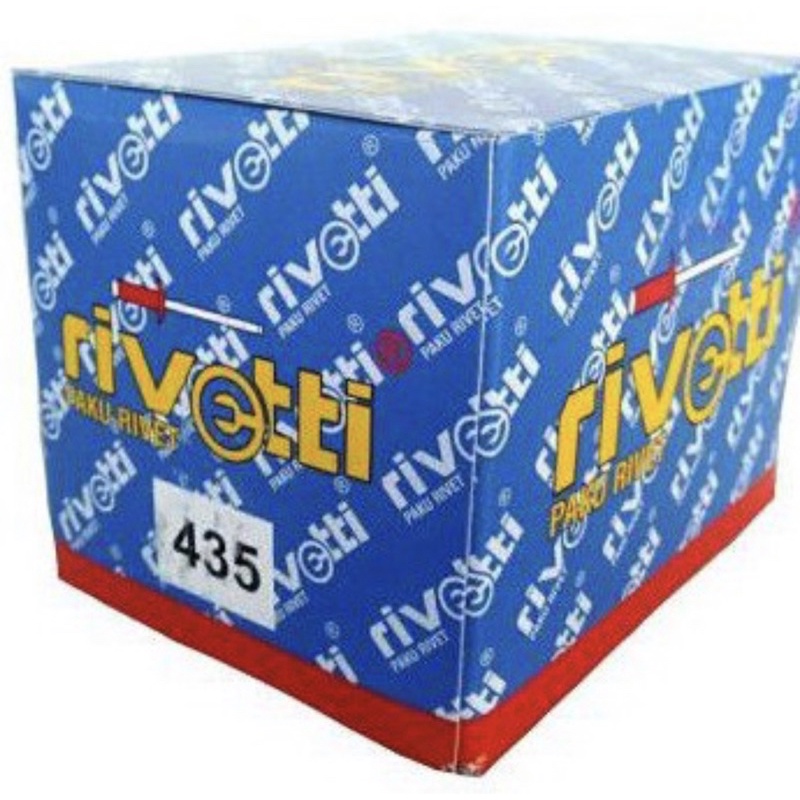 

Paku Rivet 435 Merk Rivetti Ukuran 3,2x9mm (100pcs)