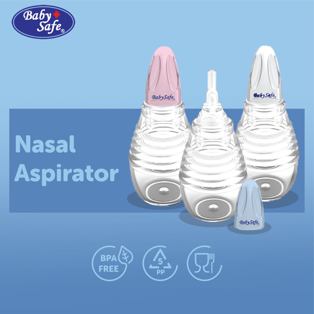 Baby Safe Nasal Aspirator / Pembersih Ingus / Pembersih Hidung / Sedotan Ingus Bayi