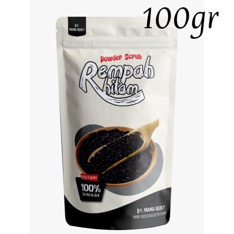 Lulur Rempah Hitam by Mama Rezky 100gr