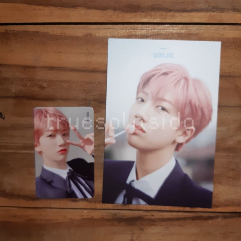POSTCARD PHOTOCARD WONJIN CLOUD9 CRAVITY