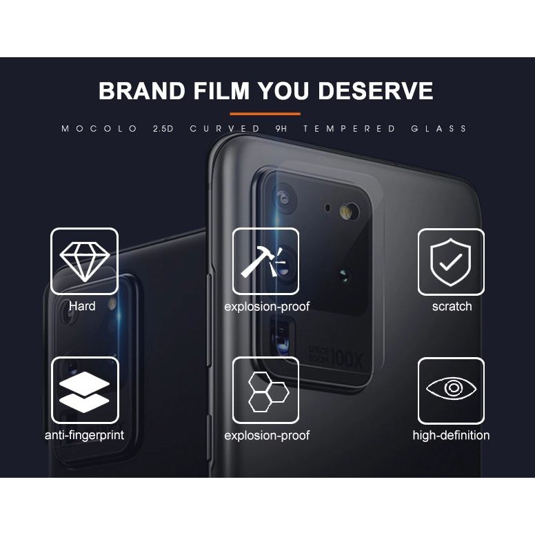Mocolo Samsung S20 / S20 Plus / S20 Ultra Lens Protector Antigores Kamera Clear HD