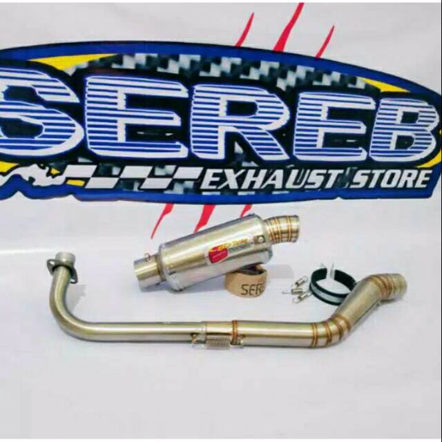 Knalpot kidal/kiri cld bebek jupiter z supra x sogun karisma blade revo c70 smas kripton fit'x dll